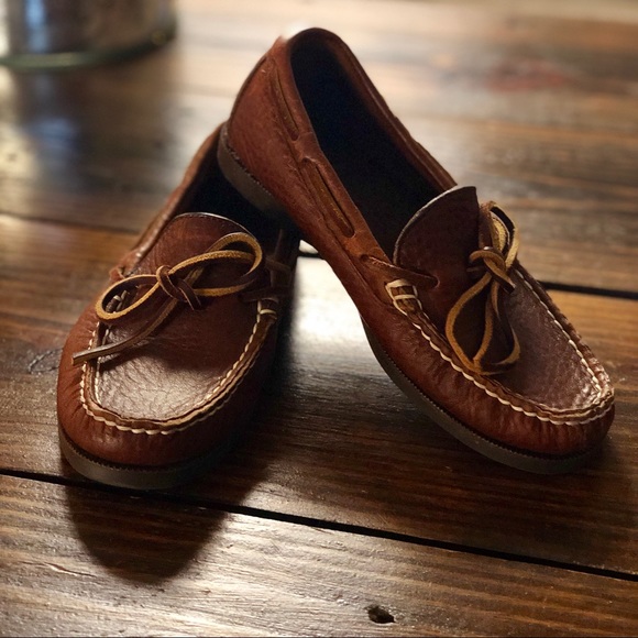 Crewcuts Other - CREWCUTS: leather boat shoes